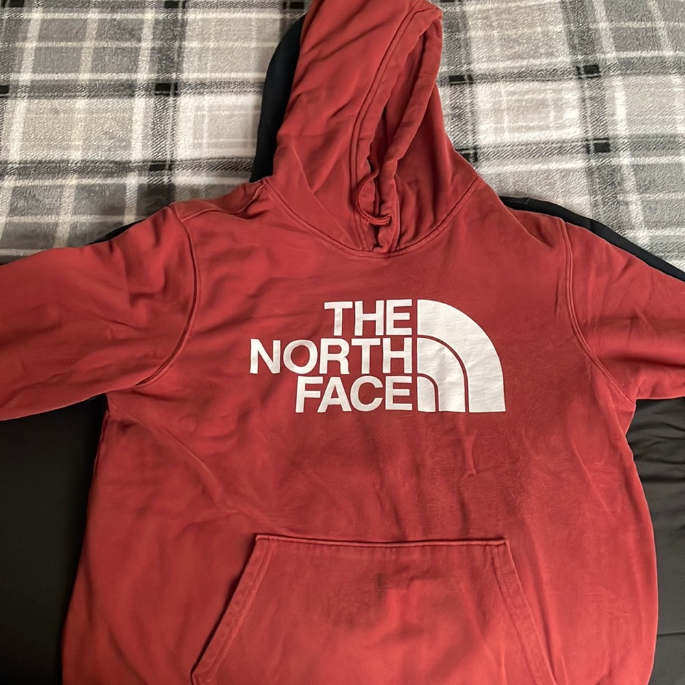 Red North Face Hoodie